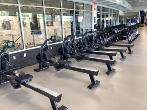 Falcon Fitness Center rowers