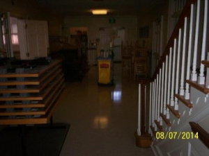 Hostetter Chapel - stairs to balcony