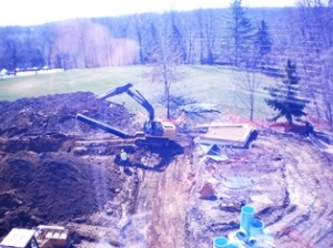 Excavation Work Begins