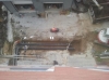 Underground piping going in