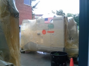 Chiller arrives on campus