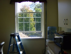 Hostetter first floor new window