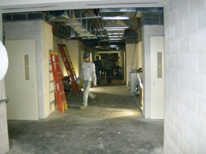 Frey first floor corridor