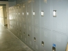 First floor corridor lockers