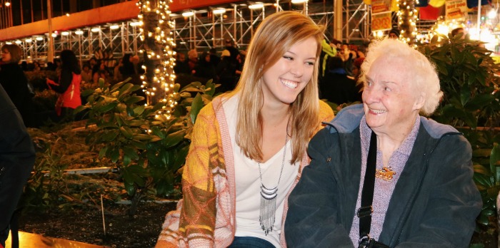 Granny Grace and Kenzie Johnson