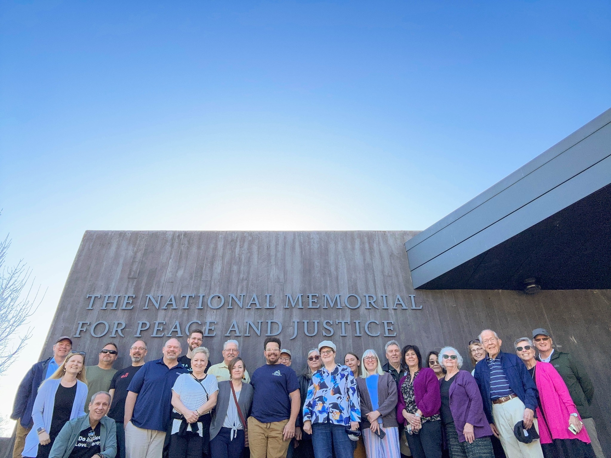 Photo of attendees of Civil Rights Tour
