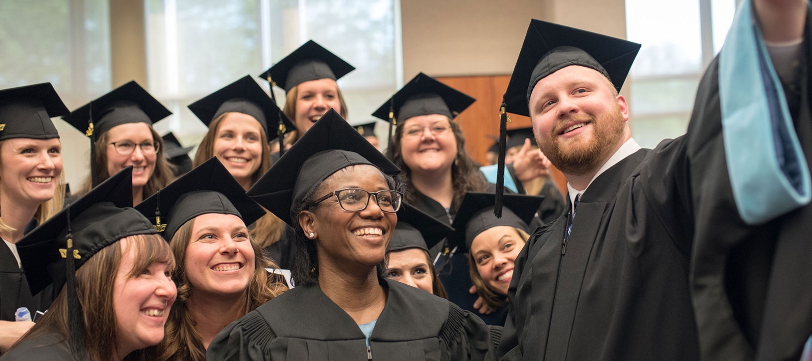 Commencement: School of Graduate and Professional Studies commencement selfie.jpg