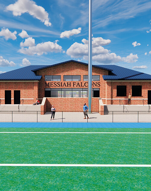 Drawing of new pavillion