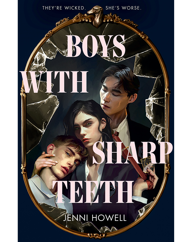 The cover of the book "Boys with Sharp Teeth."