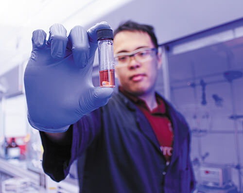 Chem alum gets published.