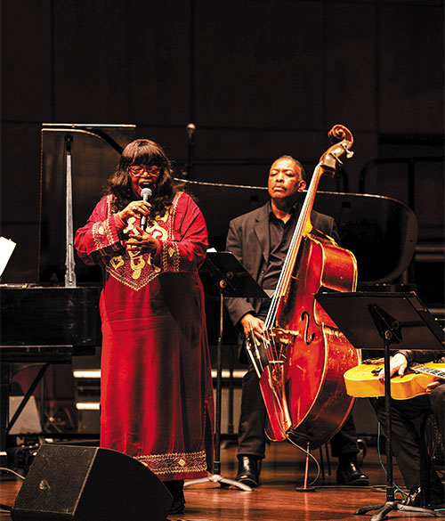 Freedom singer visits campus