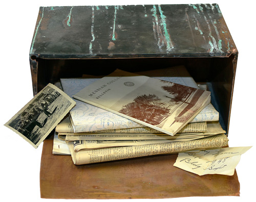 Hoffman time capsule yields treasures from past