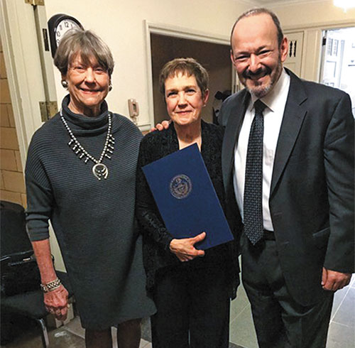 Linda tedford receives citation story