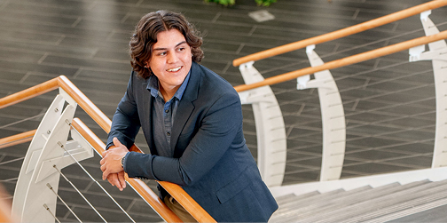  Meet SGA president Sam Ramos ’24