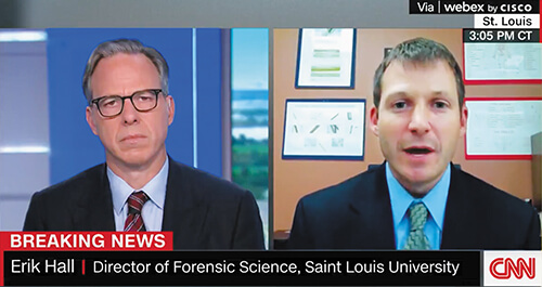 National forensics expert seeks justice in cases