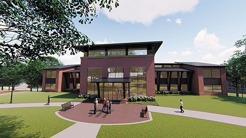 New admissions building scheduled story
