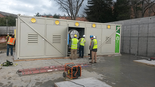 New heating cooling plant to save 880k annually