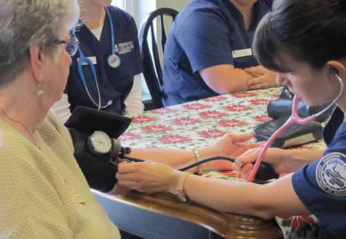 Nursing department receives frontline grant