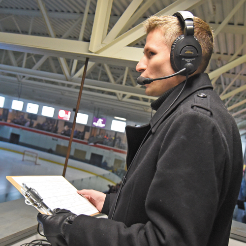 Alum serves as voice Story