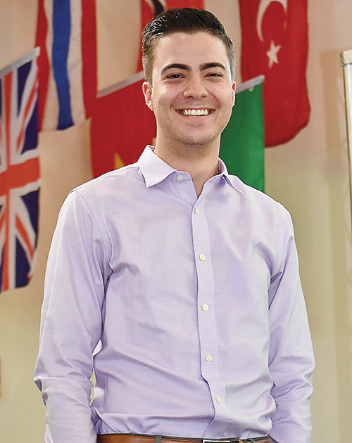 Todd Abbott ’19, an international business and marketing double major with minors in politics and Spanish, has been awarded a Fulbright Grant to study in Malaysia for one year.