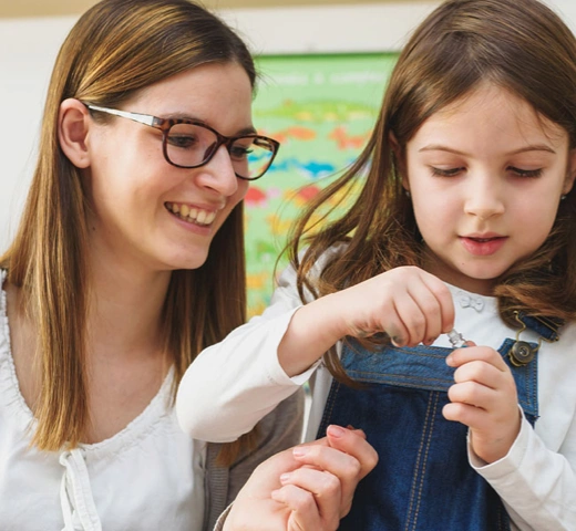 teaching a child